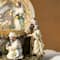 Glitzhome® Lighted Musical Snowflakes Nativity Scene Waterglobe
